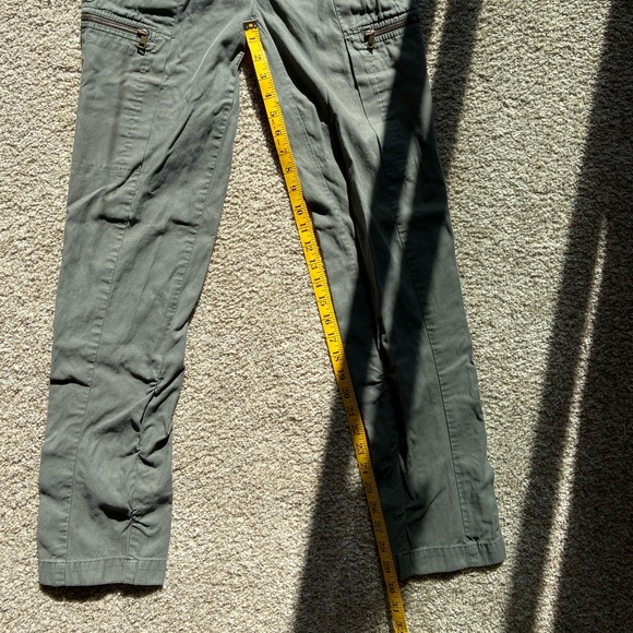 Marc Cain Moto Style Pants Cargo Zip Pockets - Picture 4 of 5